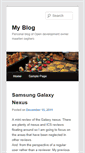 Mobile Screenshot of maarten.opendevelopment.be